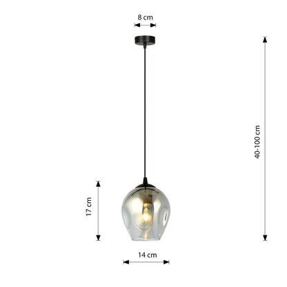 Istar 1 pendant light graphite
