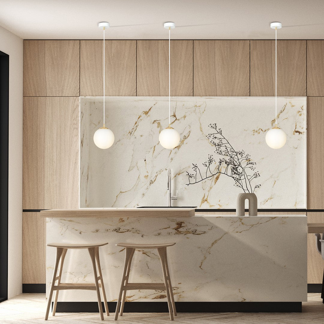 Royal 1 pendant light white