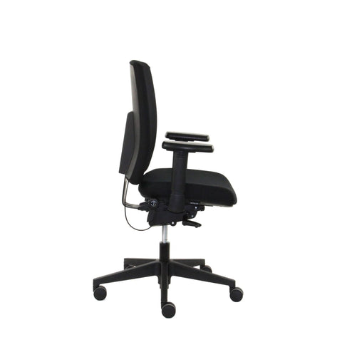 Workliving NPR1813 Ramblas Comfort Black Edition - Kontorstol Ergonomisk design ARBO