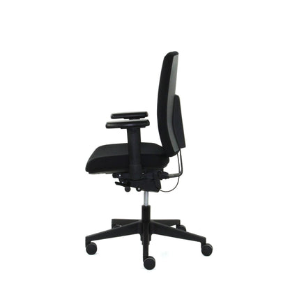 Workliving NPR1813 Ramblas Comfort Black Edition - Office Chair Ergonomic Design ARBO