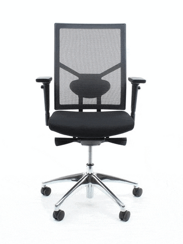 Workliving Zuidas Mesh - Regain-sæde - Ergonomisk kontorstol (N)EN 1335