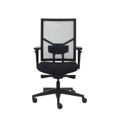 Workliving Zuidas Mesh Black Edition - Seat in Regain - Office Chair Ergonomic Design (N)EN 1335