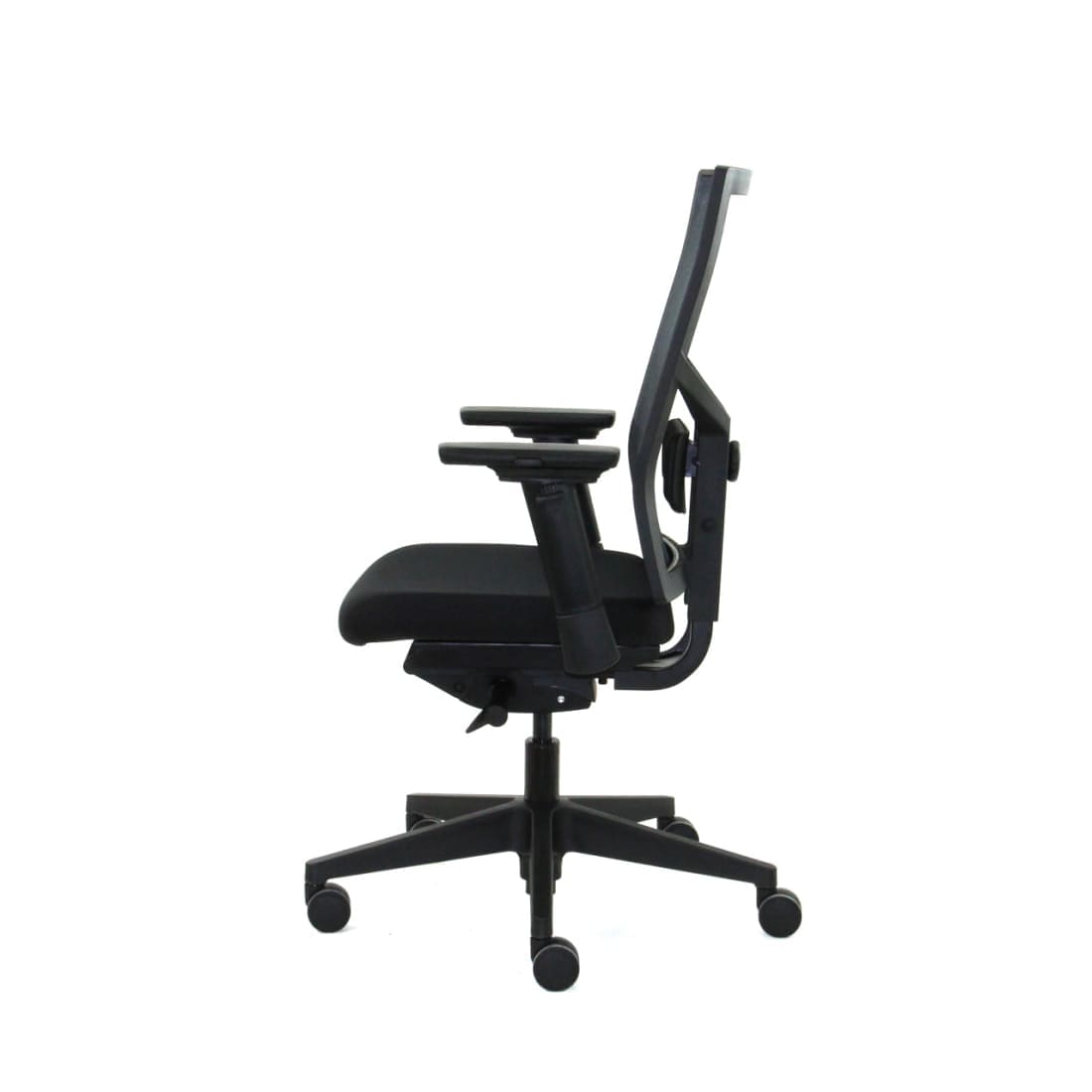 Workliving Zuidas Mesh Black Edition - Seat in Regain - Office Chair Ergonomic Design (N)EN 1335