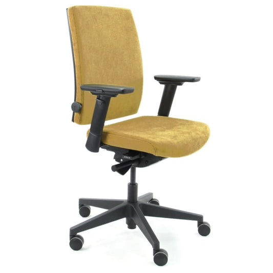 Workliving Eva Comfort Yellow Regain - Ergonomic Office Chair (N)EN 1335