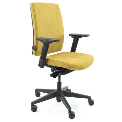 Workliving Eva Comfort Yellow Regain - Ergonomic Office Chair (N)EN 1335