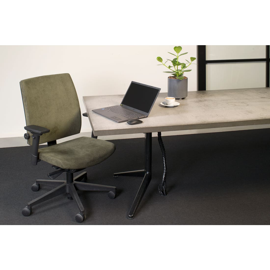 Workliving Eva Comfort Green Regain - Ergonomic Office Chair (N)EN 1335