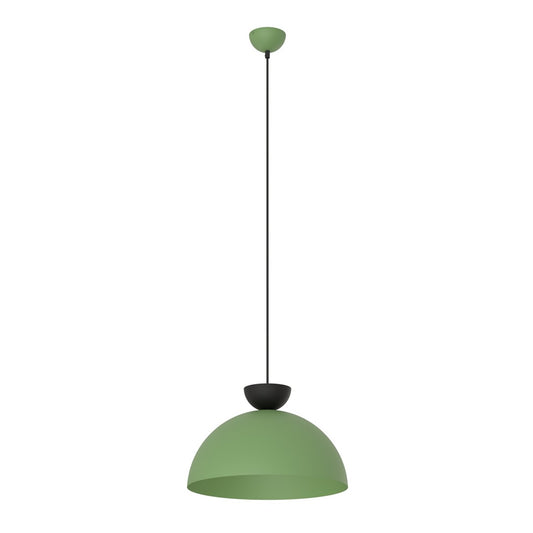 Lunaro 1L pendant light black/green