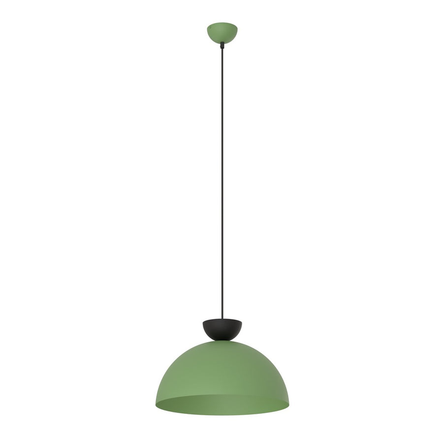 Lunaro 1L pendant light black/green
