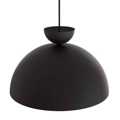 Lunaro 1L pendant light black