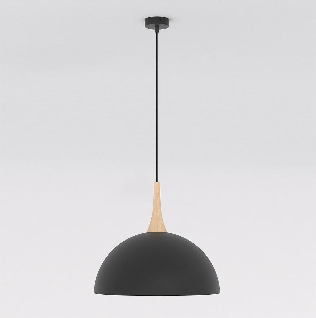 Nautica 1L pendant light black