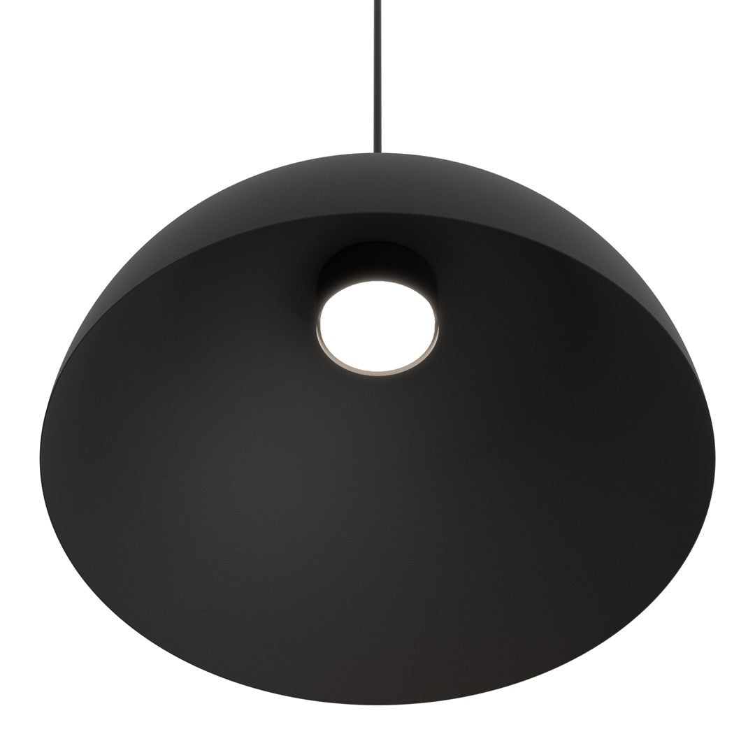Lunaro 1L pendant light black