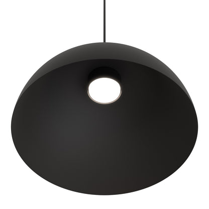 Lunaro 1L pendant light black