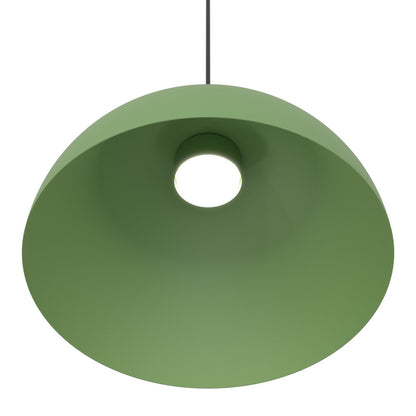 Lunaro 1L pendant light black/green