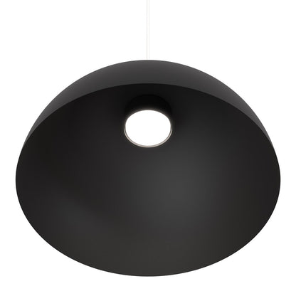 Lunaro 1L pendant light black/white