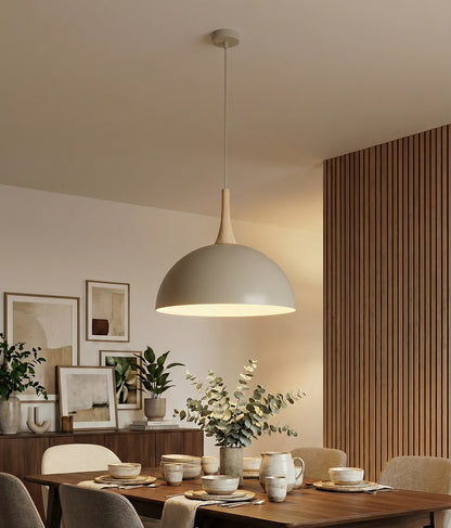 Nautica 1L pendant light mocha