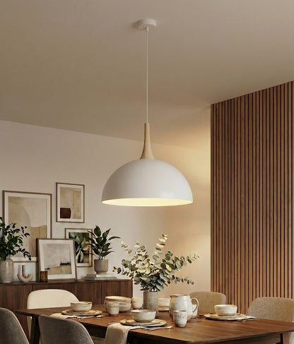 Nautica 1L pendant light white