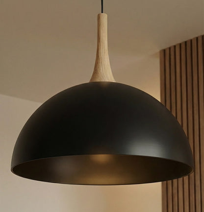 Nautica 1L pendant light black