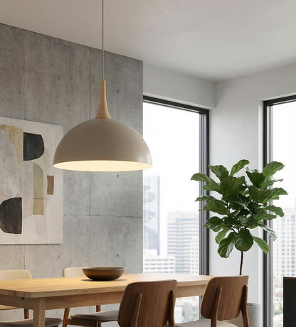 Nautica 1L pendant light mocha