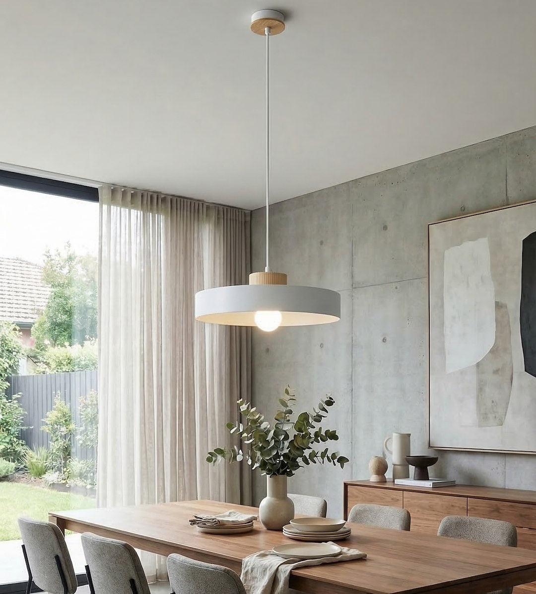 Kivi 1L pendant light white