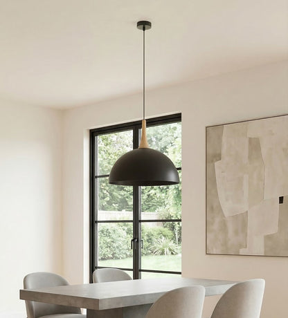 Nautica 1L pendant light black
