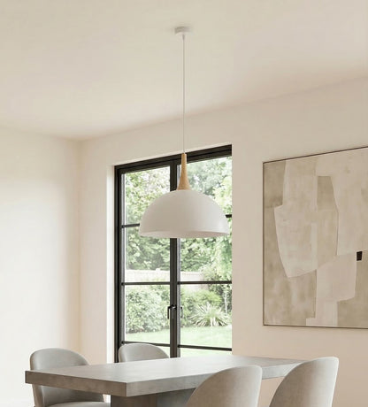 Nautica 1L pendant light white