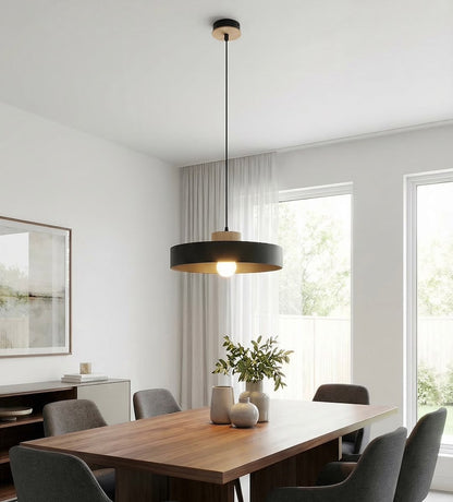 Kivi 1L pendant light black
