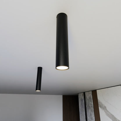 Tecno 1m ceiling spotlight black