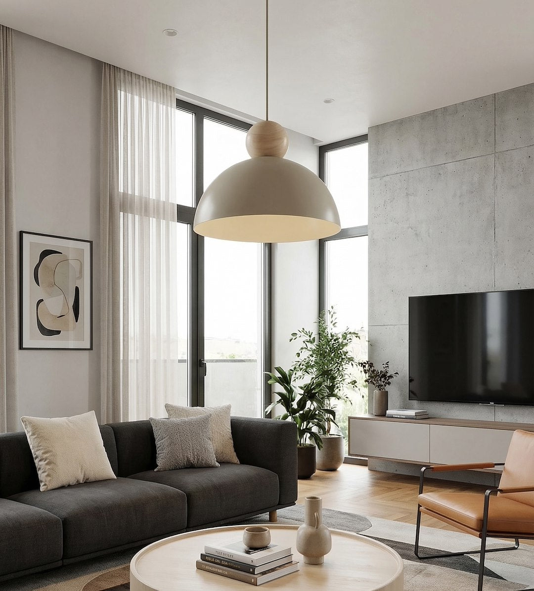 Kaki 1M pendant light mocha
