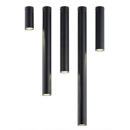 Tecno 1m ceiling spotlight black