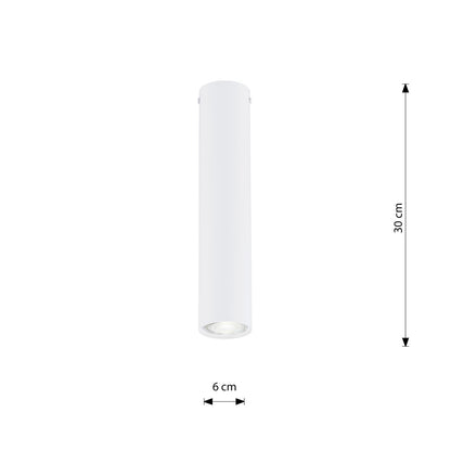 Tecno 1m ceiling spotlight white