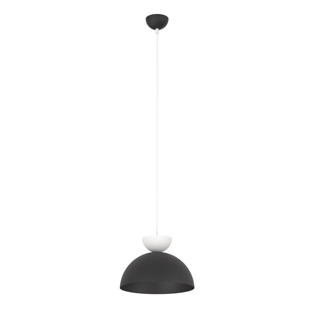 Lunaro 1S pendant light black/white