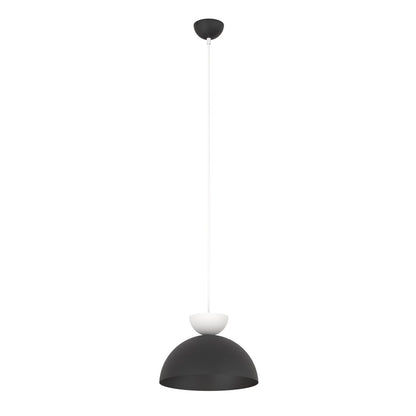 Lunaro 1S pendant light black/white