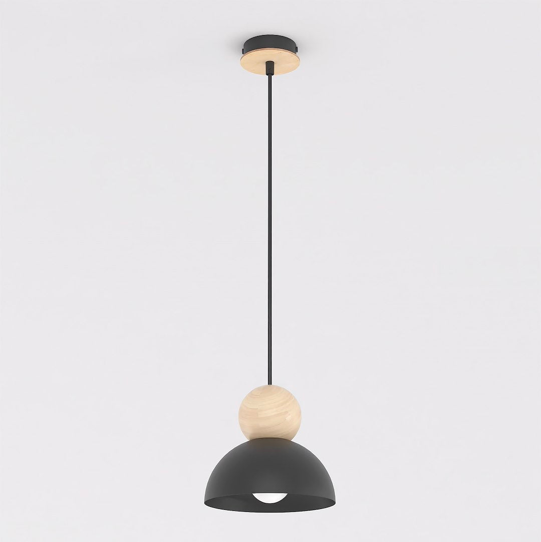 Kaki 1S ceiling lamp black