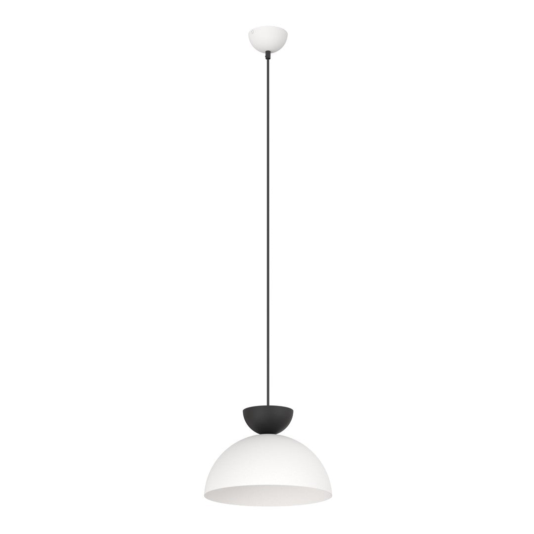 Lunaro 1S pendant light white/black