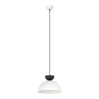 Lunaro 1S pendant light white/black