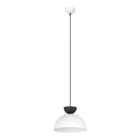 Lunaro 1S pendant light white/black