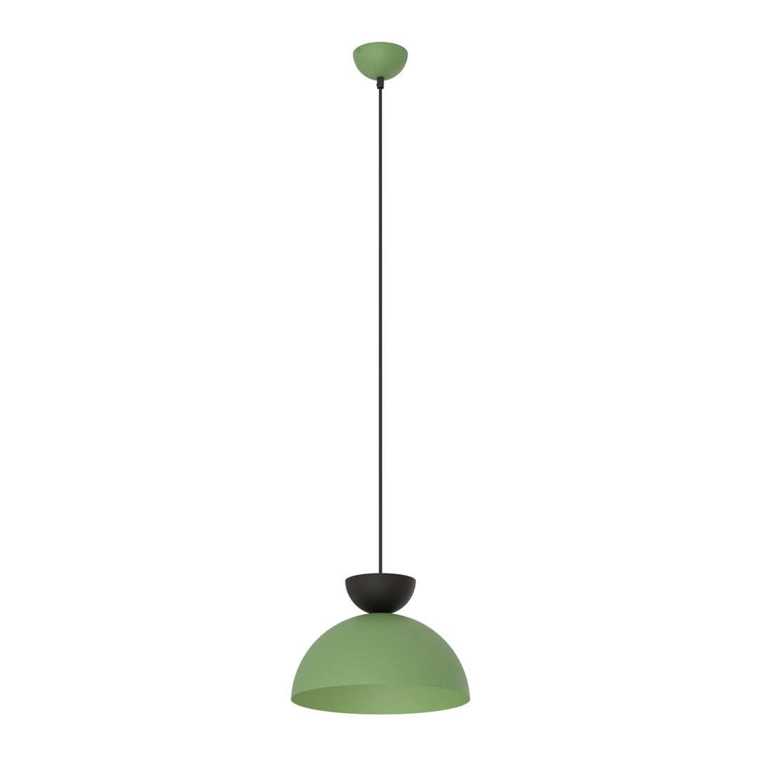 Lunaro 1S pendant light black/green