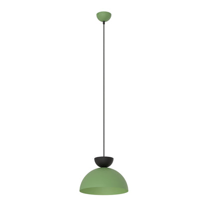 Lunaro 1S pendant light black/green