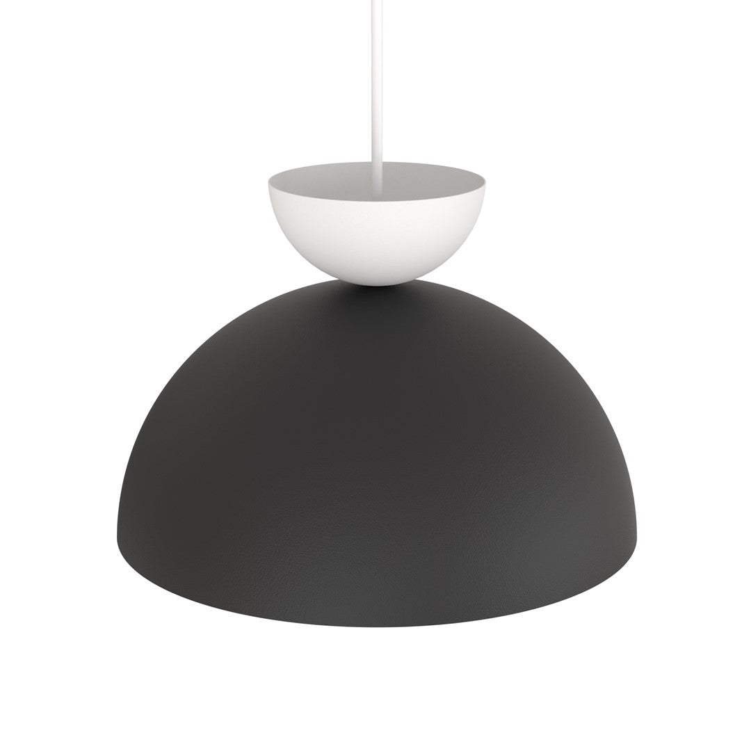 Lunaro 1S pendant light black/white