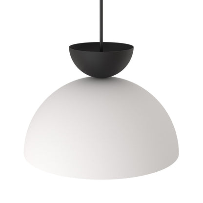 Lunaro 1S pendant light white/black