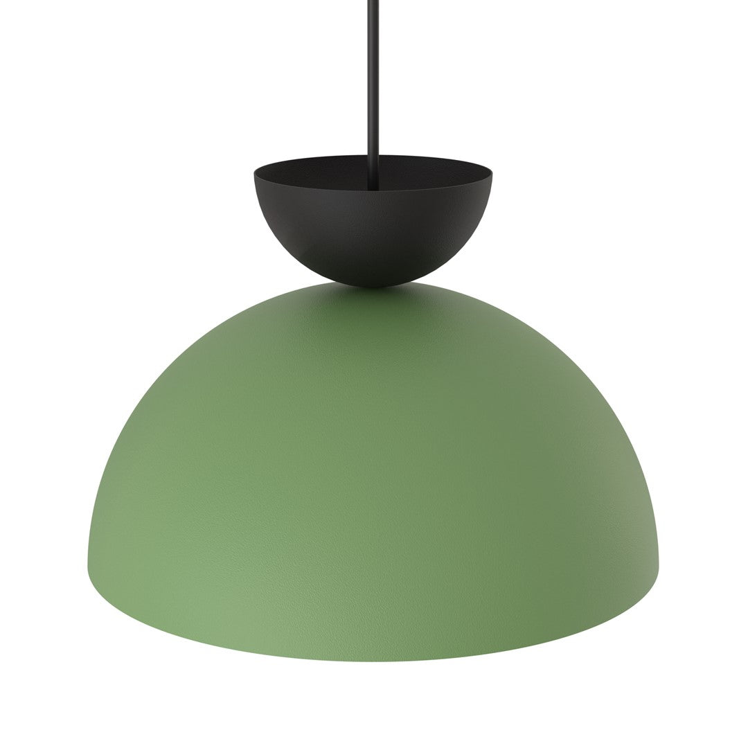 Lunaro 1S pendant light black/green