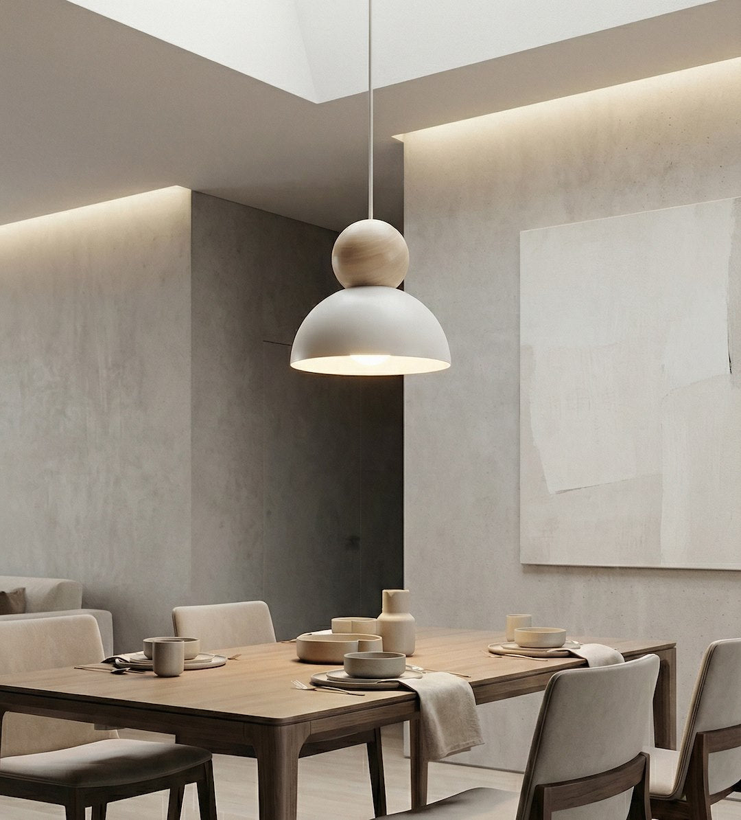 Kaki 1S ceiling lamp white