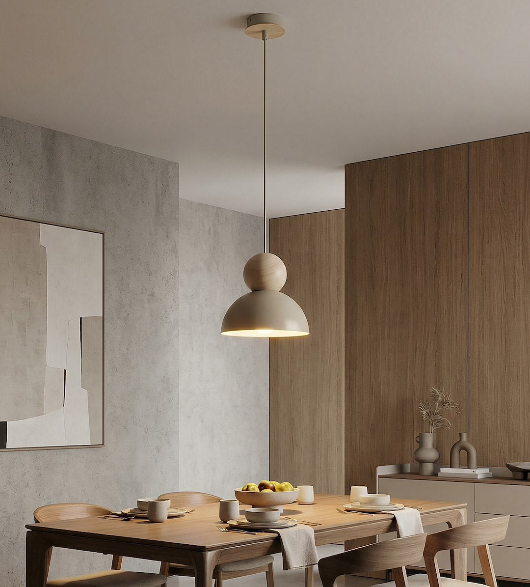 Kaki 1S ceiling lamp mocha