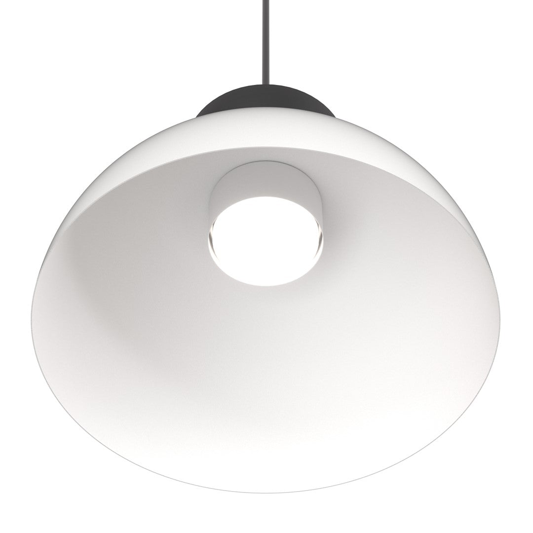Lunaro 1S pendant light white/black