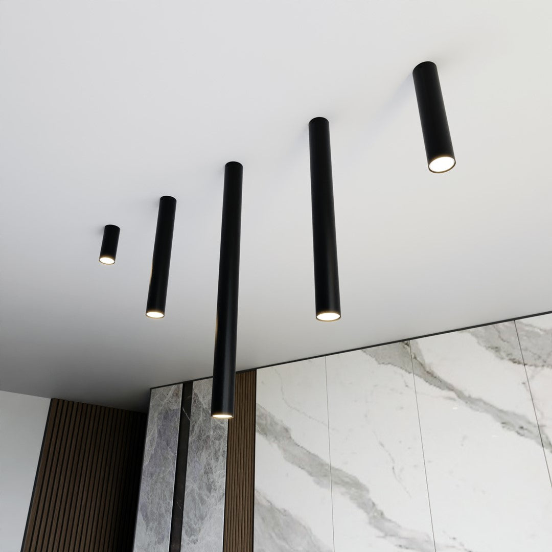 Tecno 1s ceiling spotlight black