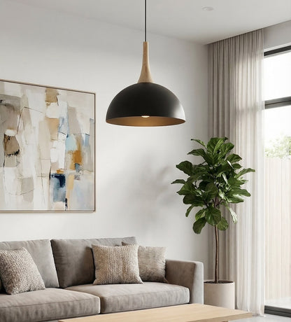 Nautica 1S pendant light black