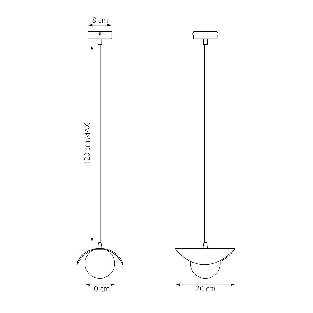 Ritual 1S pendant light mocha