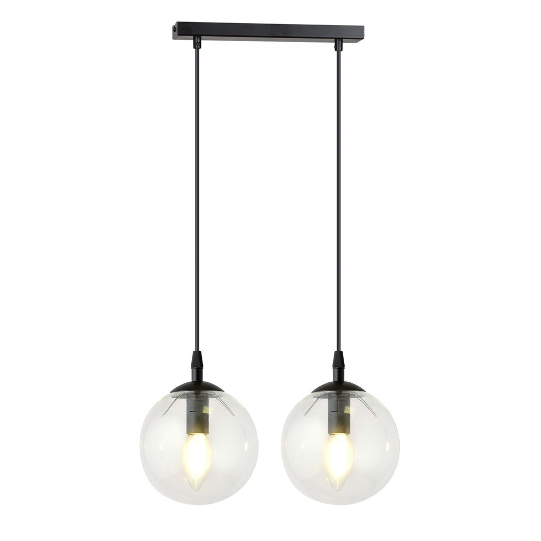 Cosmo 2 pendant light clear