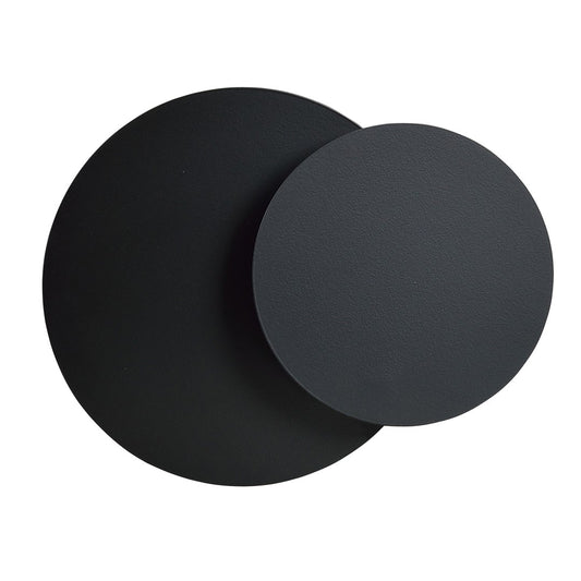 Circle 1c wall lamp black