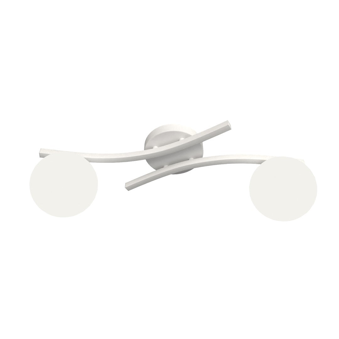 Opus 2 ceiling lamp white/opal